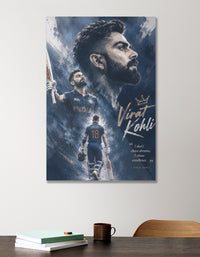 Virat Kohli — Acrylic Wall Poster | Classic Edition