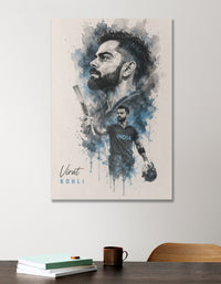 Virat Kohli — Acrylic Wall Poster | Signature Edition