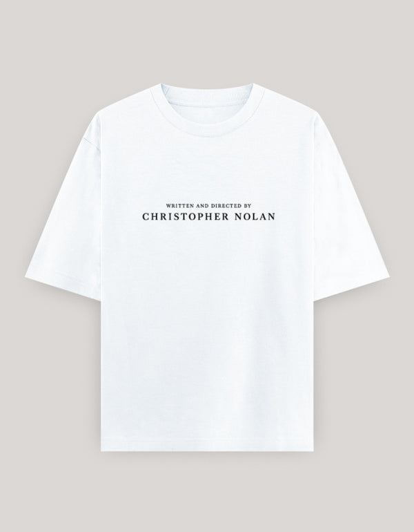 Christopher Nolan Unisex Oversized Classic T-Shirt