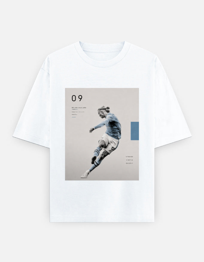 Erling Haaland Unisex Oversized Classic T-Shirt — Estuary Store