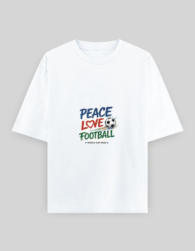 Love Football Unisex Oversized Classic T-Shirt — Estuary Store