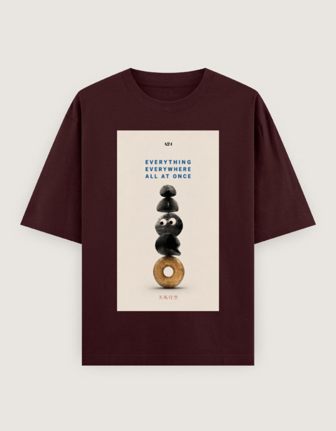 Everything Everywhere All at Once — Unisex Oversized Classic T-Shirt — Estuary Store