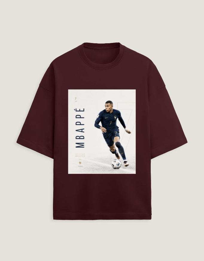 Mbappe Unisex Terry Oversized Tee — Estuary Store