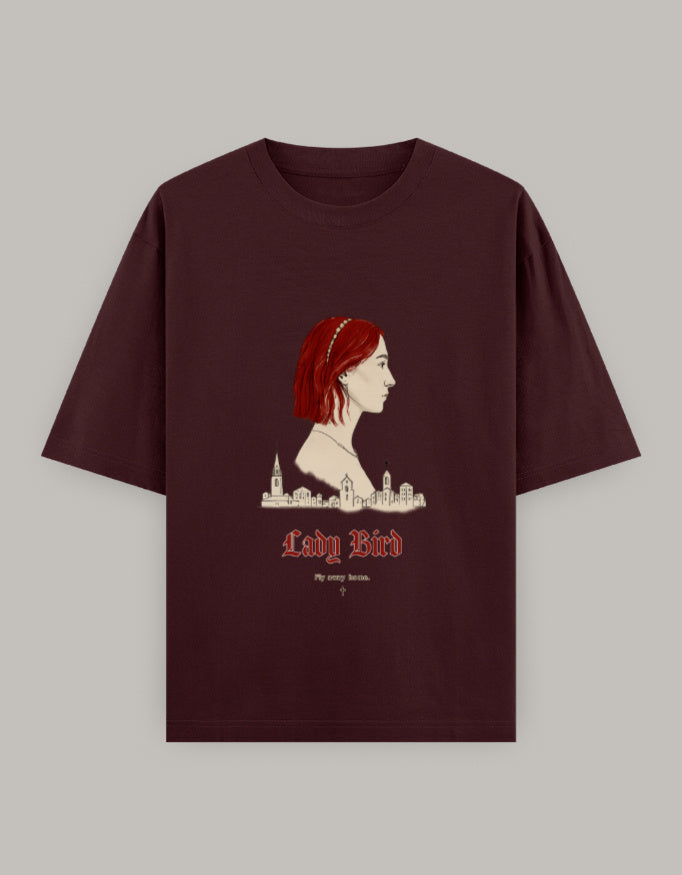 Lady Bird Unisex Oversized Classic T-Shirt — Estuary Store