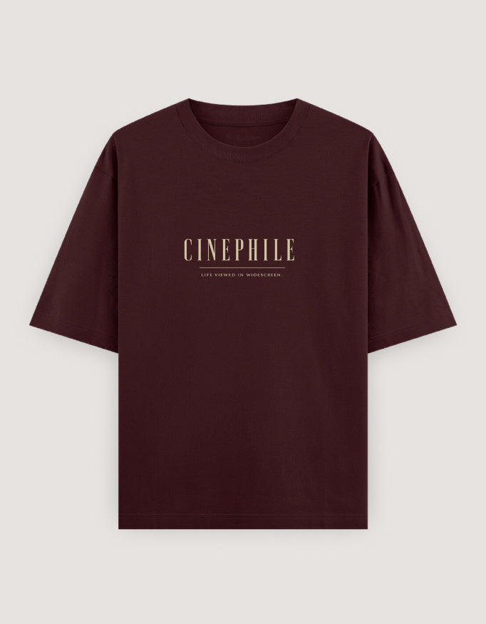 Cinephile Unisex Oversized Classic T-Shirt — Estuary Store