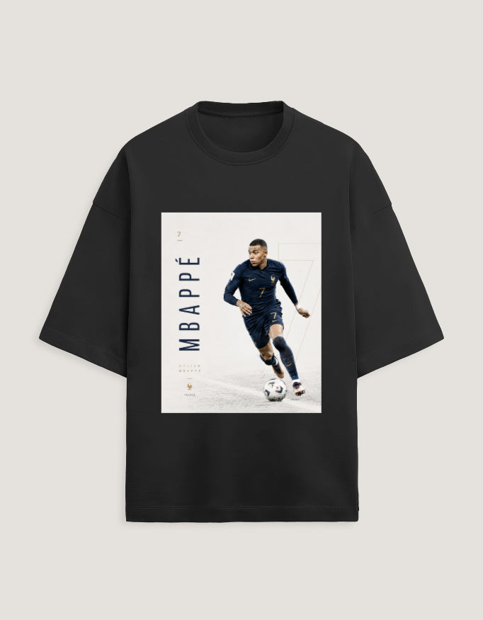 Mbappe Unisex Terry Oversized Tee — Estuary Store