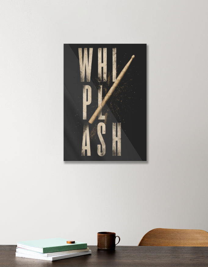 Whiplash Acrylic Poster — Estuary Store