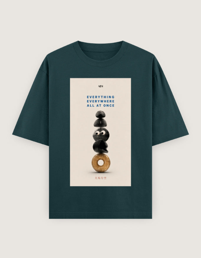 Everything Everywhere All at Once — Unisex Oversized Classic T-Shirt — Estuary Store