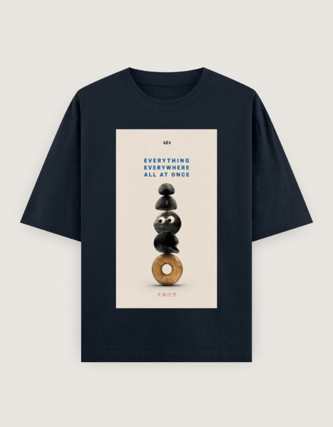 Everything Everywhere All at Once — Unisex Oversized Classic T-Shirt — Estuary Store