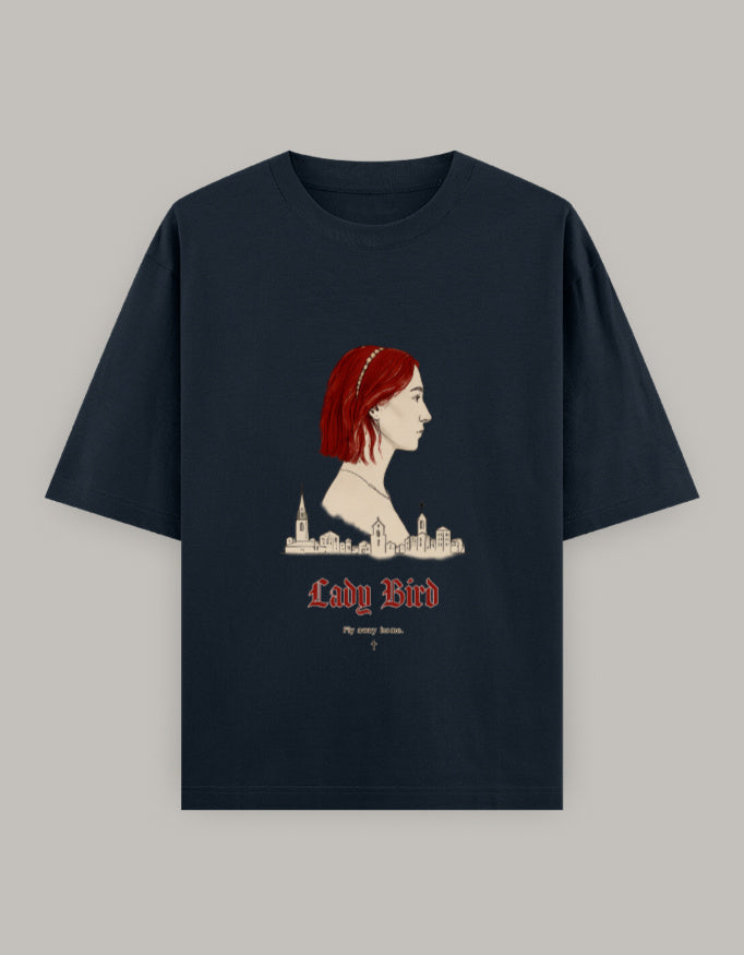 Lady Bird Unisex Oversized Classic T-Shirt — Estuary Store