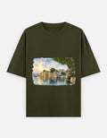 Lake Palace — Unisex Oversized T-Shirt | The Confluence Series — Estuary Store