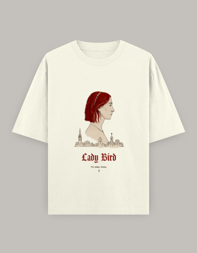 Lady Bird Unisex Oversized Classic T-Shirt — Estuary Store